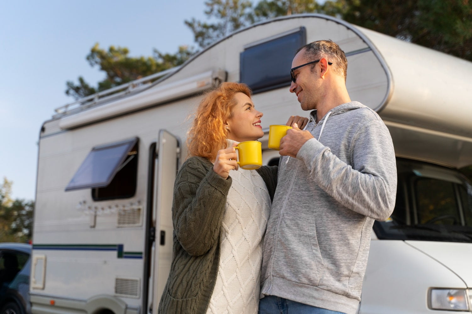 Niet wachten op een camper Kies voor importeren